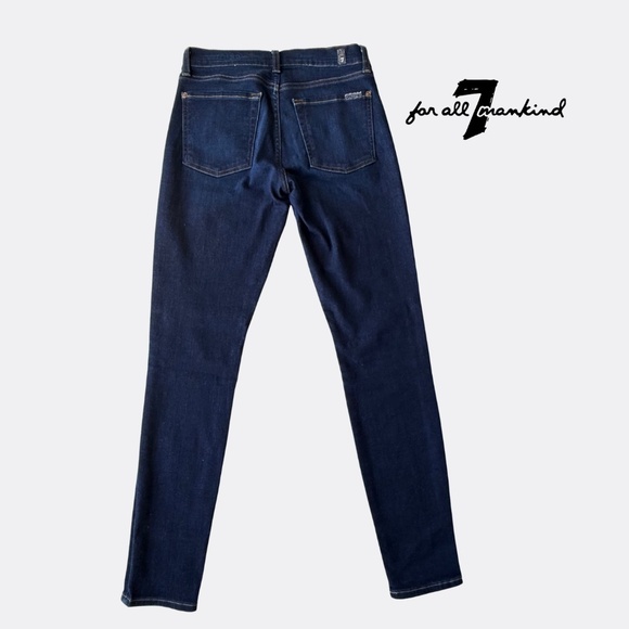 7 For All Mankind “The Skinny” Jeans – Women’s Size 27 – Like New - Picture 3 of 5